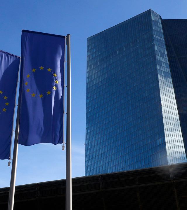Die Zentrale der Europäischen Zentralbank in Frankfurt am Main. (Archiv)