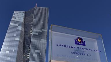 Hochhause der Europäischen Zentralbanl in Frankfurt