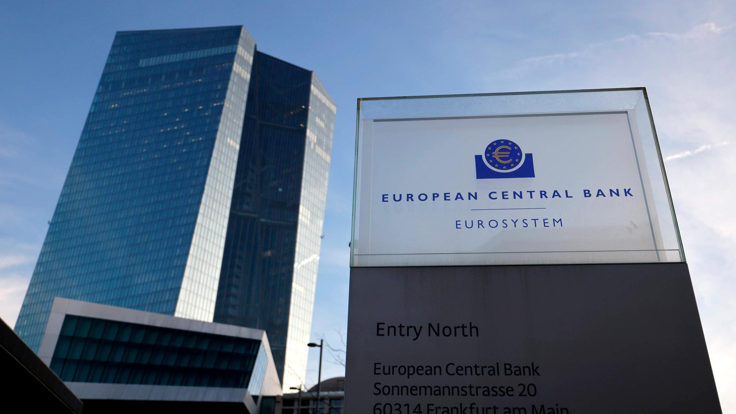 EZB-Zentrale in Frankfurt am Main