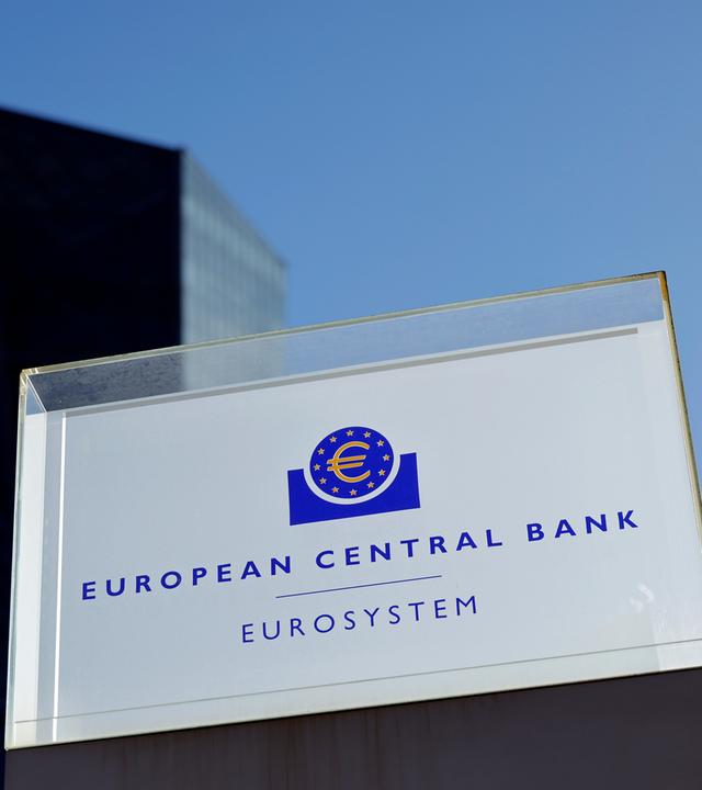 Die Zentrale der EZB in Frankfurt am Main.