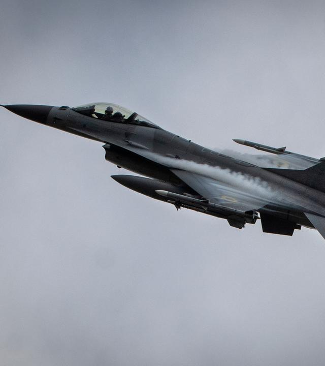 F-16-Kampfjet in der Ukraine