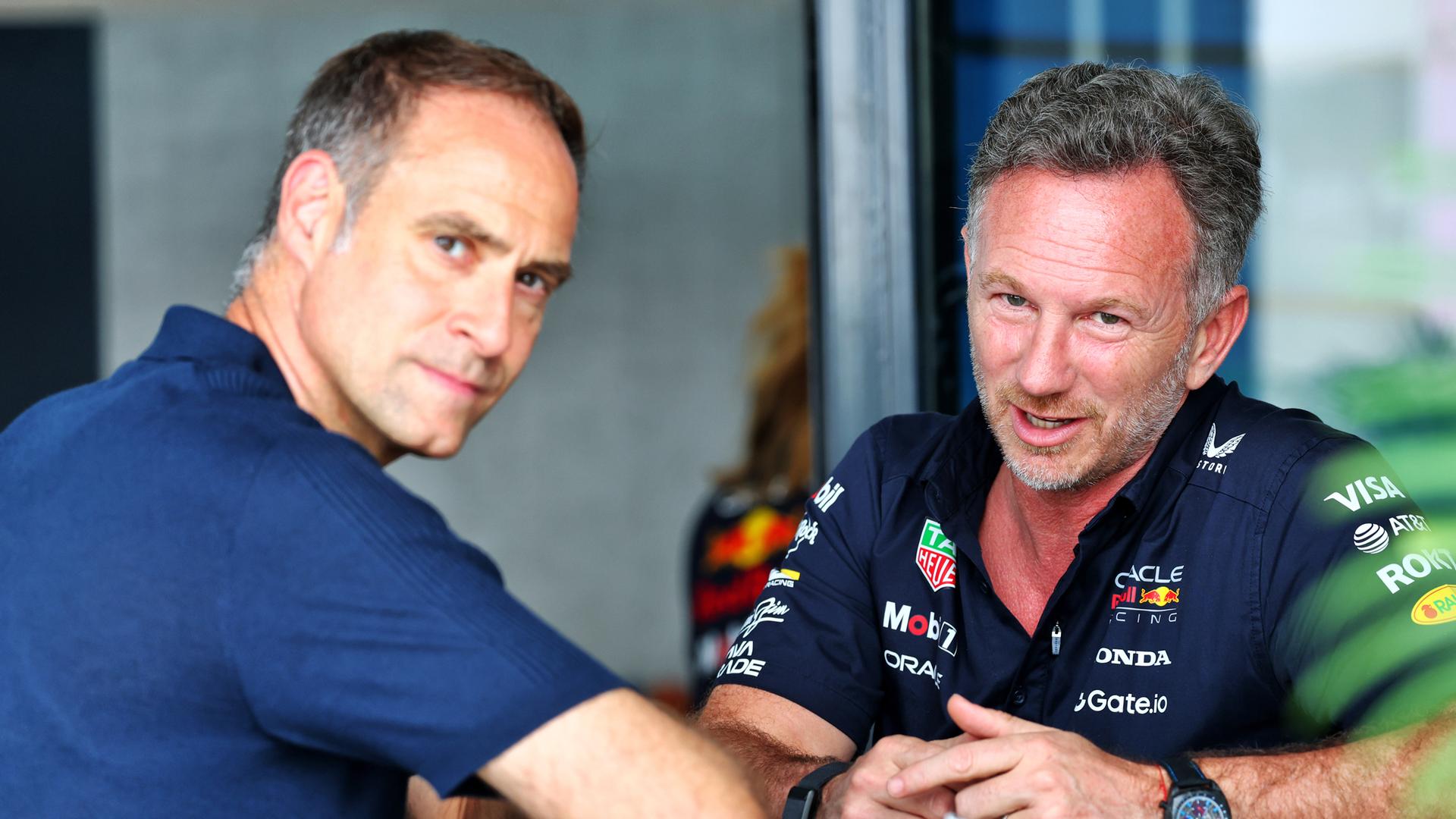 Christian Horner und Oliver Mintzlaff