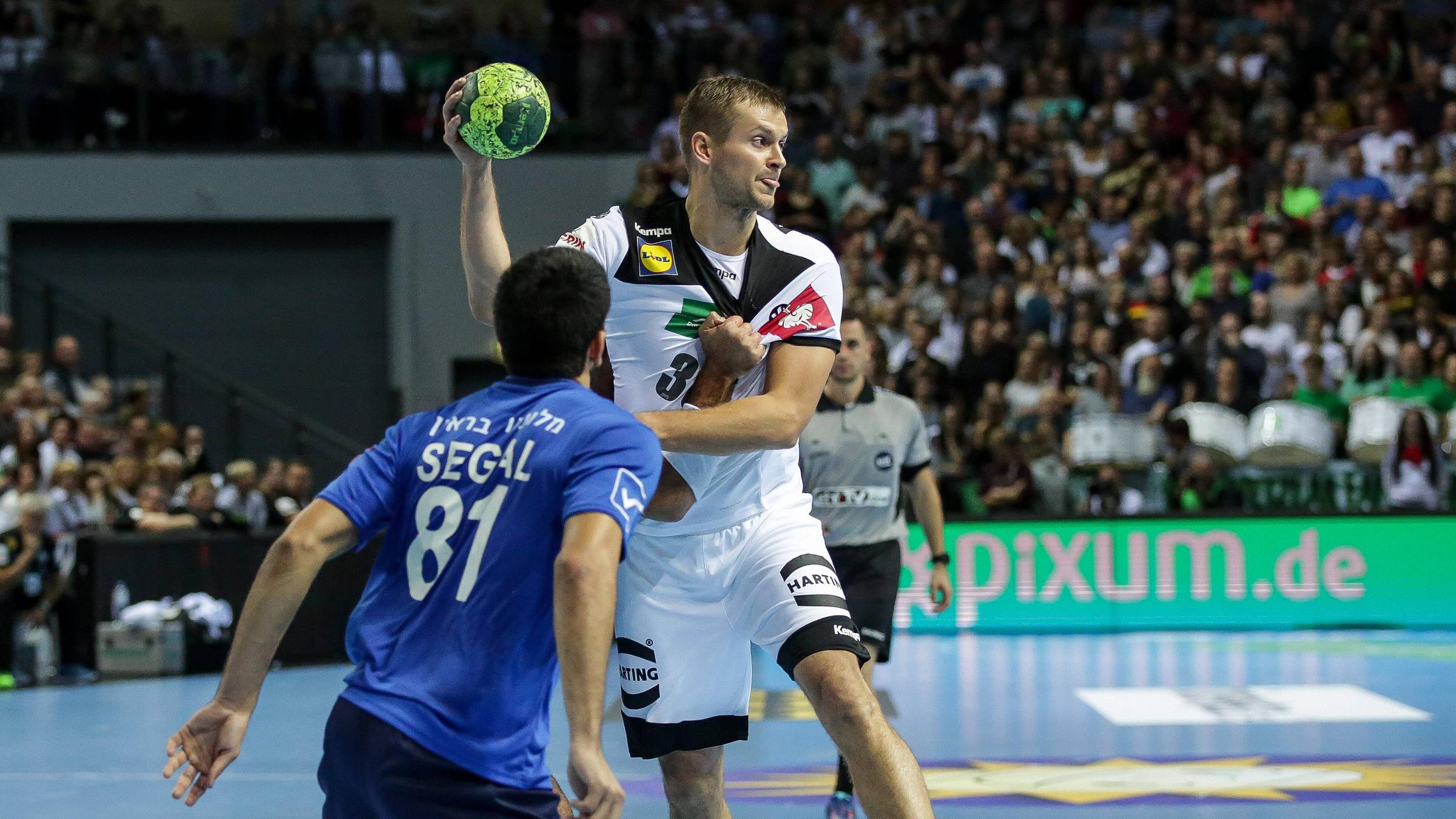 Fabian Böhm in Aktion in Wetzlar am 20.10.2018