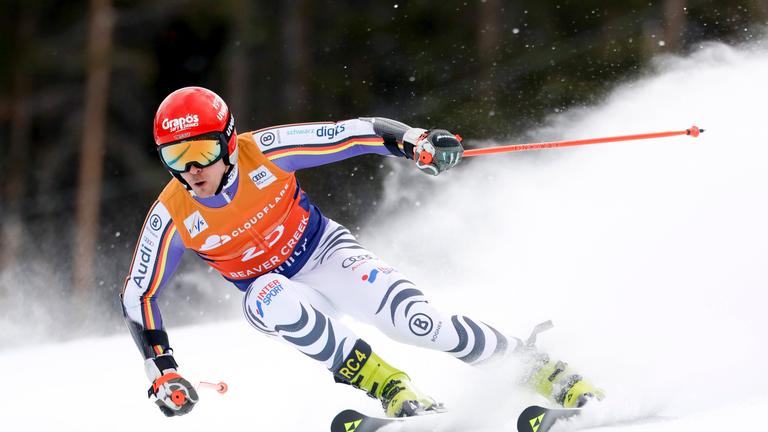 Fabian Gratz (Deutschland) ist im Einsatz. 