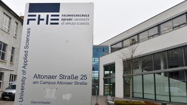Archiv: Fachhochschule Erfurt, aufgenommen am 23.01.2014