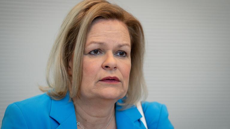 Bundesinnenministerin Nancy Faeser (SPD