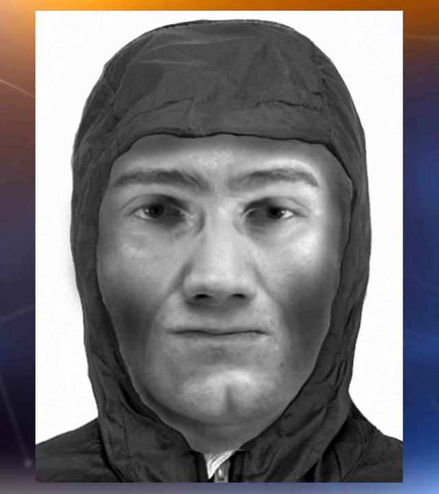 Dieses Phantombild zeigt, wie der Tatverdächtige aussehen soll. 