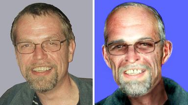 Fahndungsbild Ernst-Volker Staub (2002 und heute)