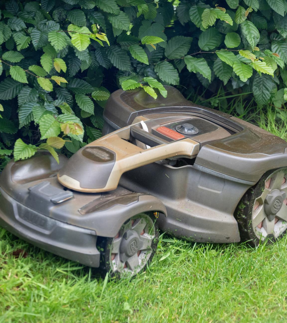 Fahrverbot für Mähroboter 