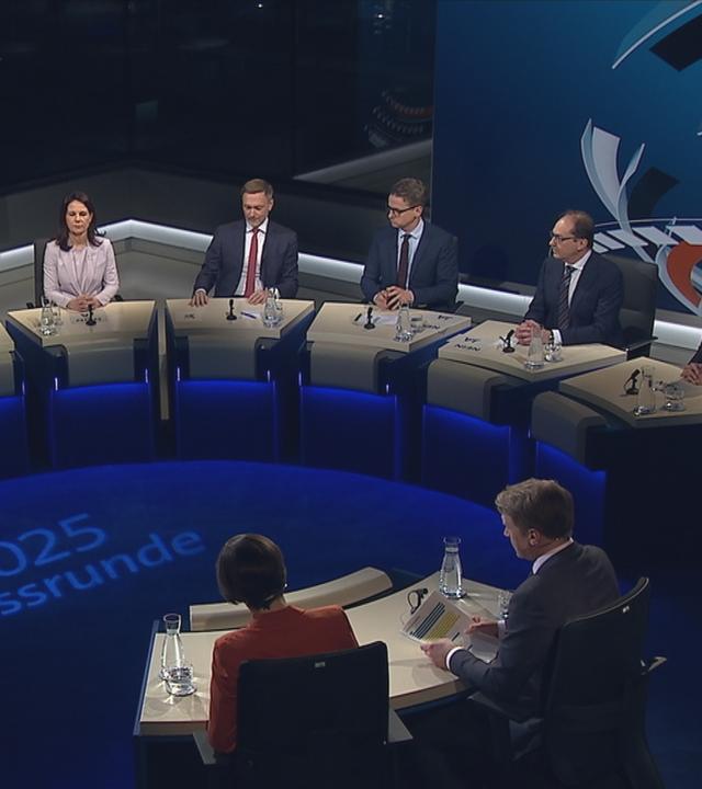 Fairness-Debatte in der ZDF-Wahlsendung Schlussrunde