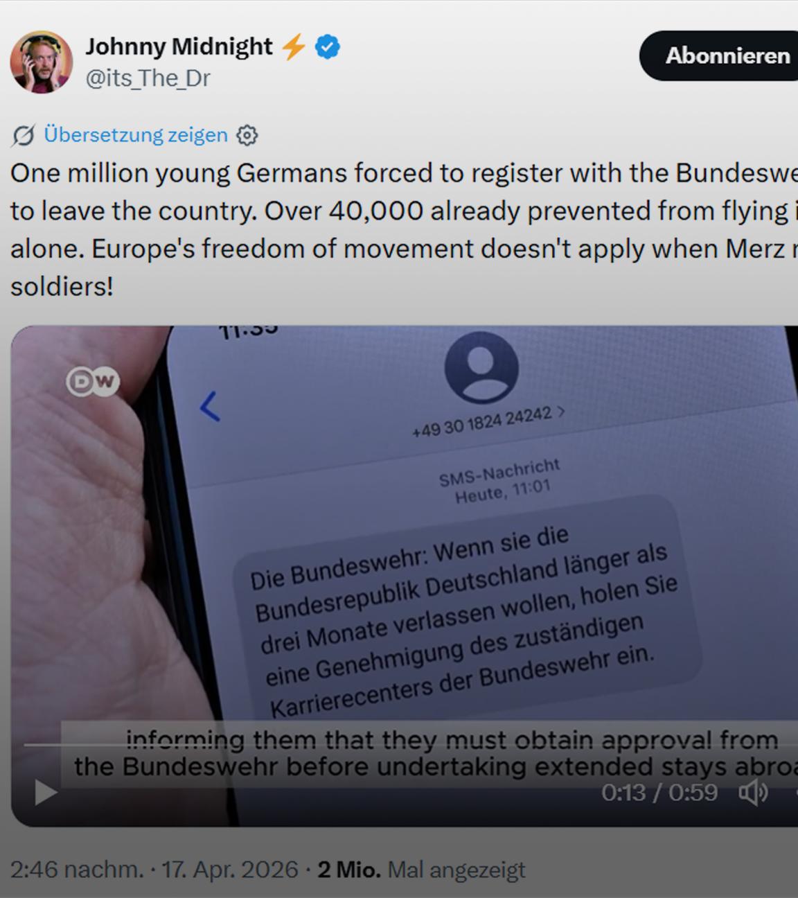 Fake Bundeswehrnachricht 2