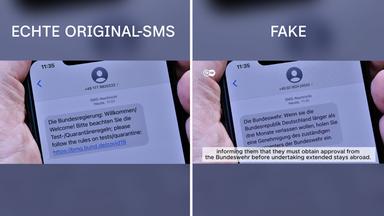 Fake Corona-SMS