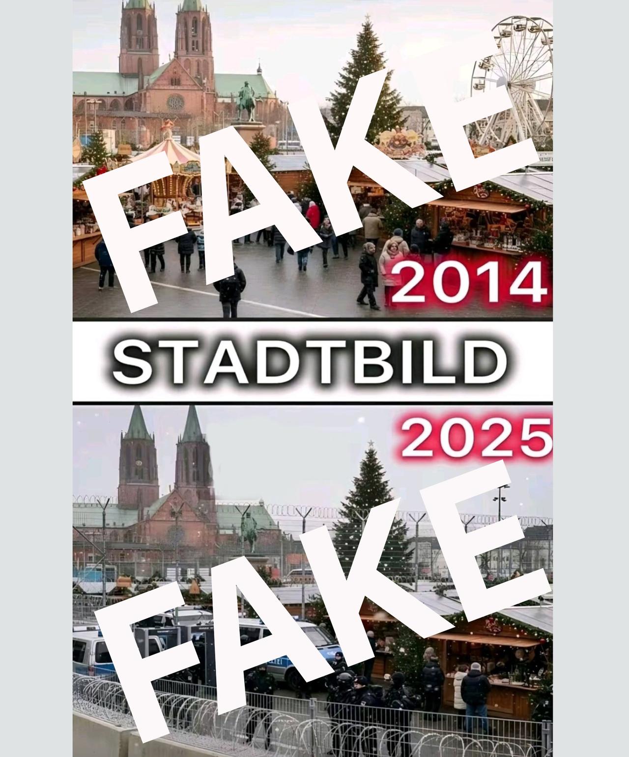 Fake News über Weihnachtsmärkte