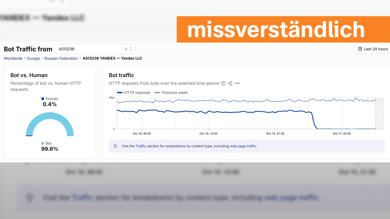 Faktencheck mit Screenshot missverständlich