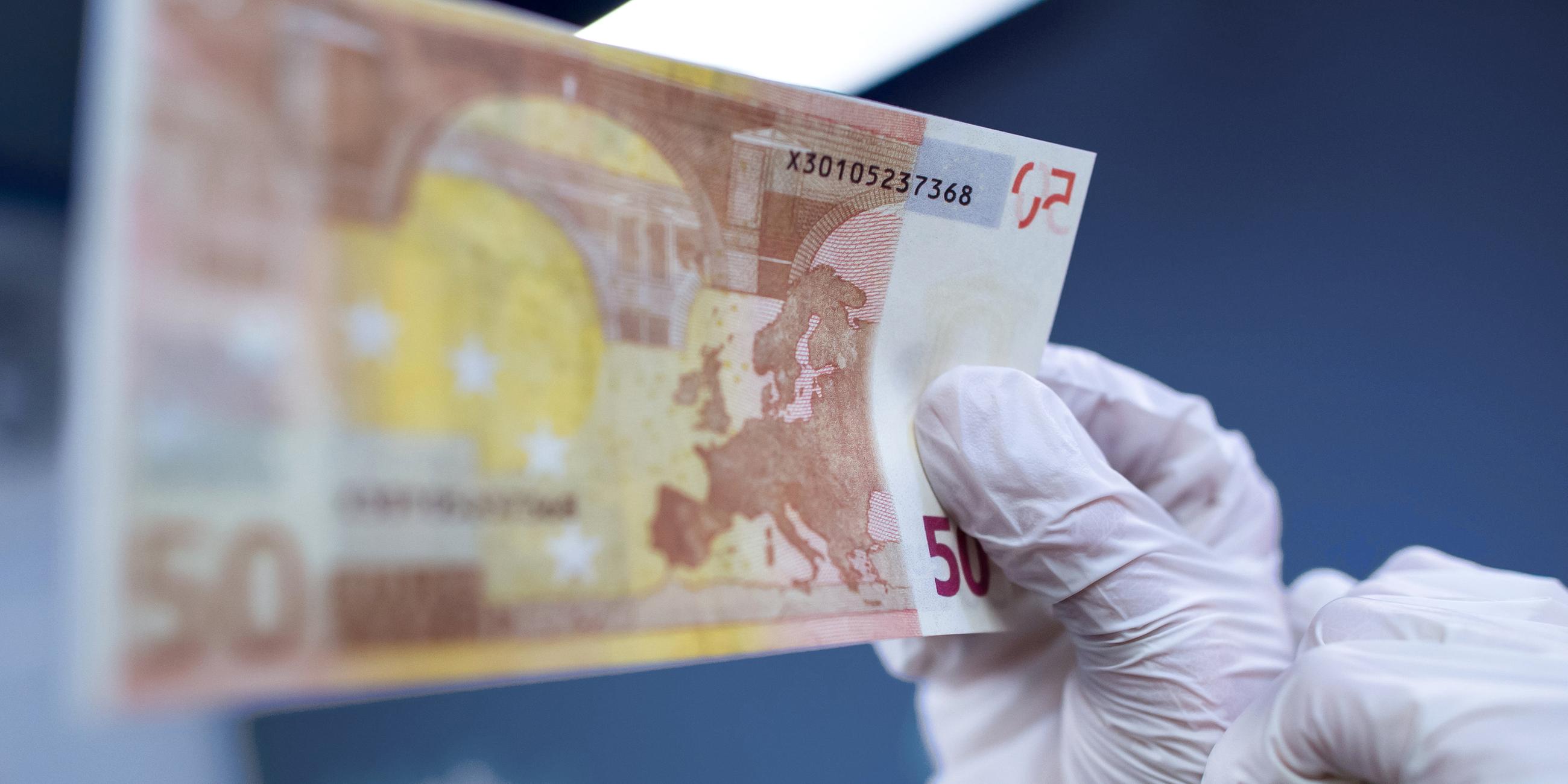 Untersuchung von Falschgeld