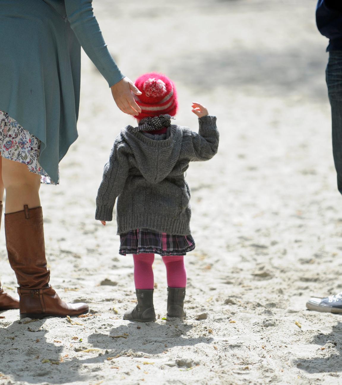 Familie mit Kleinkind