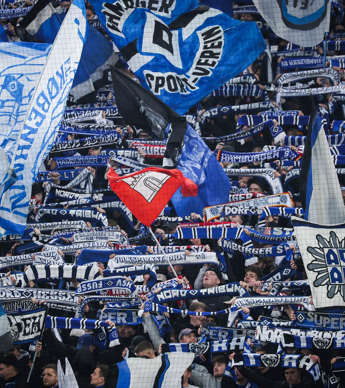 Fans des Hamburger SV. 