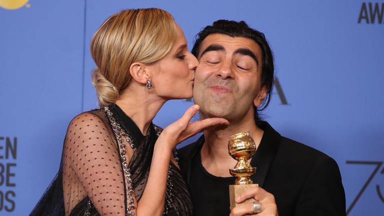Fatih Akin und Diane Kruger bei der 75. Golden Globe Verleihung am 08.01.2018  in Beverly Hills (USA)
