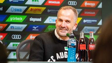 FC Augsburgs Trainer Manuel Baum