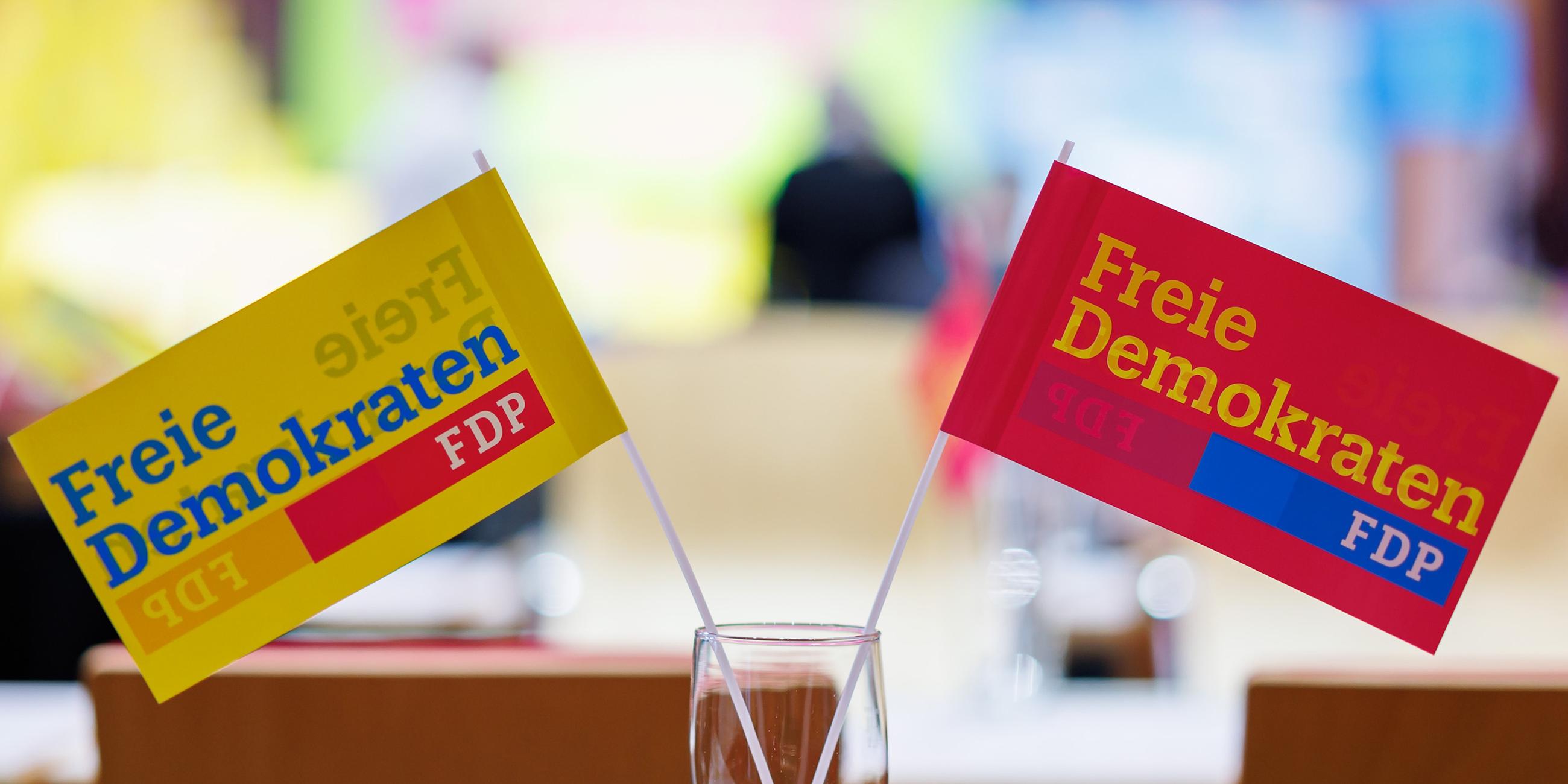 FDP-Fähnchen