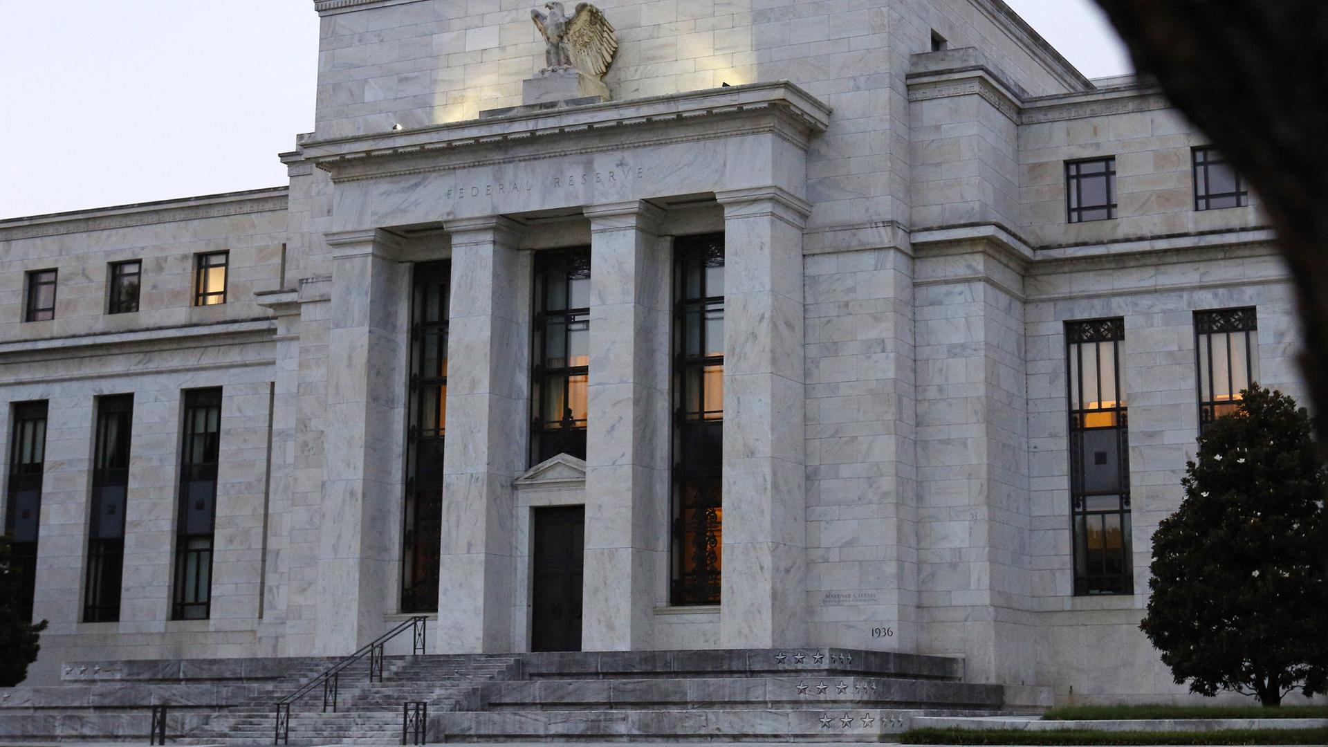 Archiv: Die US-Notenbank am 31.07.2019 in Washington