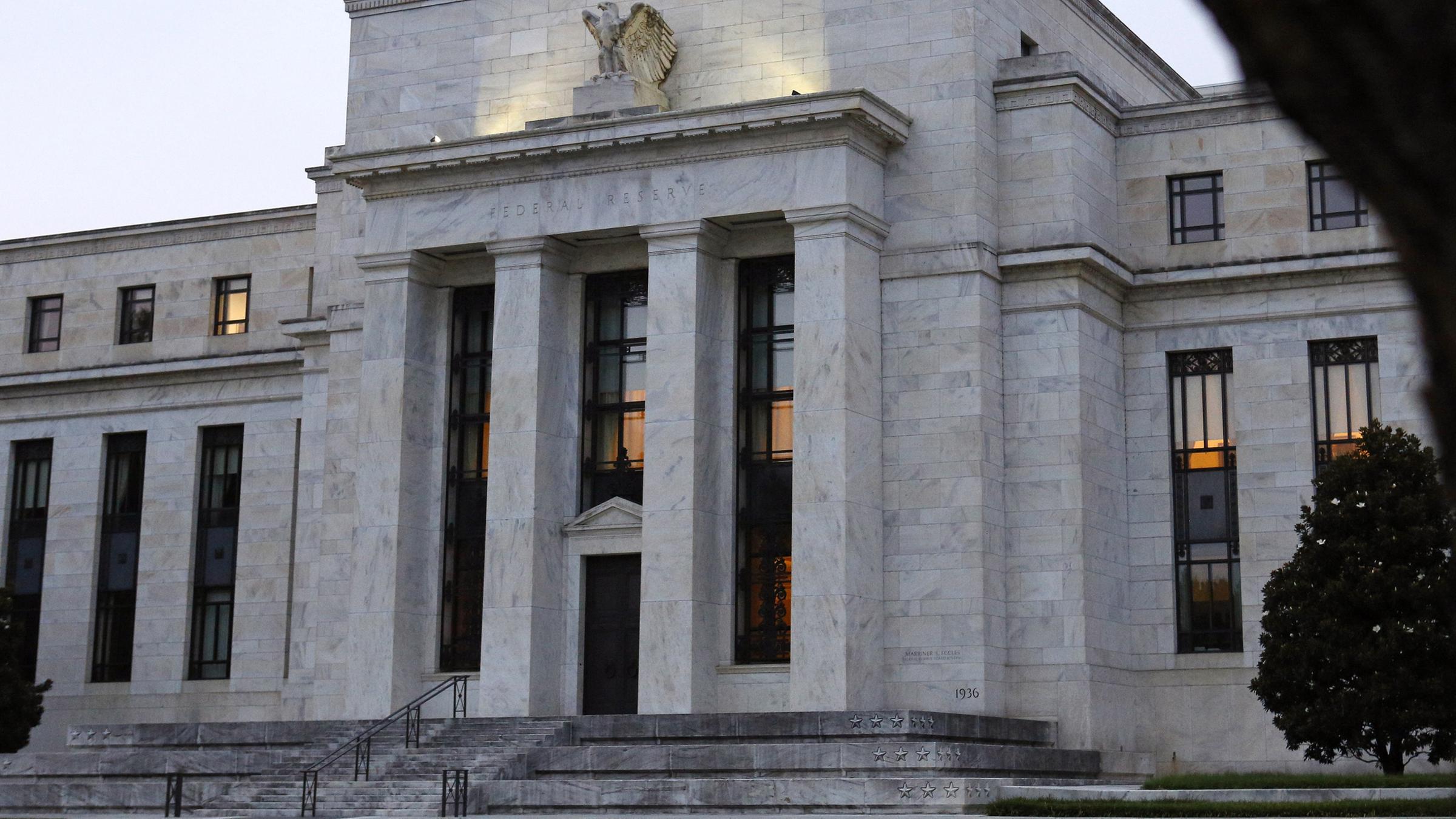 Archiv: Die US-Notenbank am 31.07.2019 in Washington