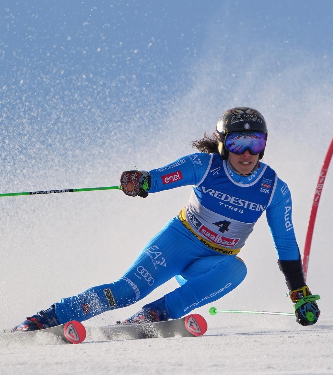 Federica Brignone in Aktion