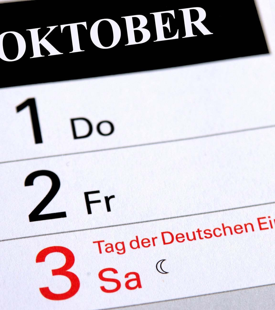 Tag der Deutschen Einheit 2026