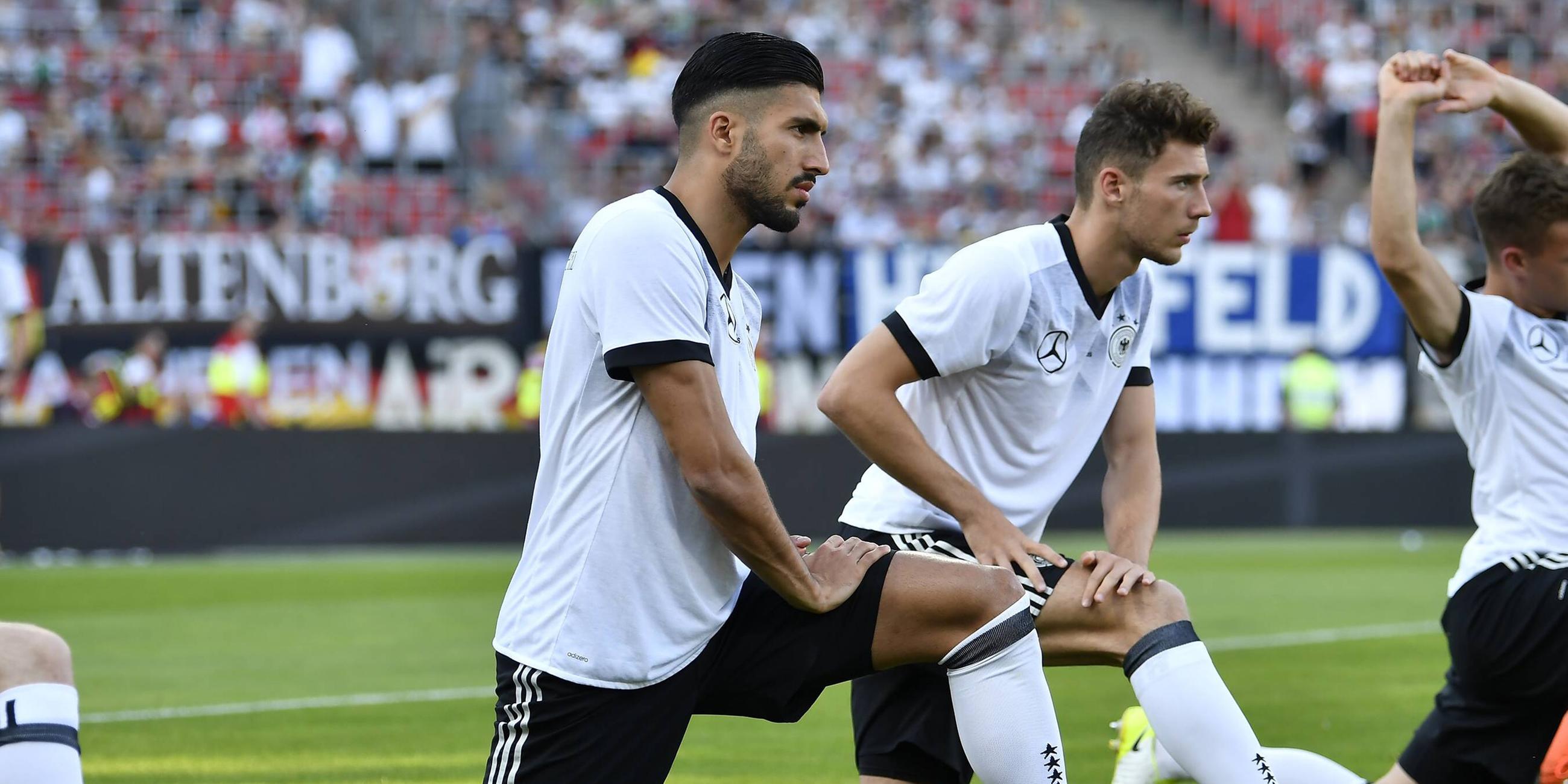 Emre Can und Leon Goretzka