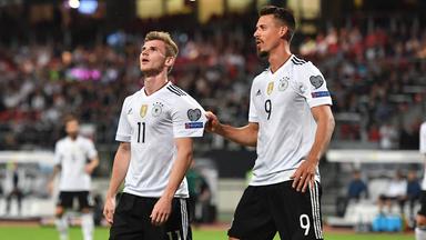 Timo Werner (li) und Sandro Wagner