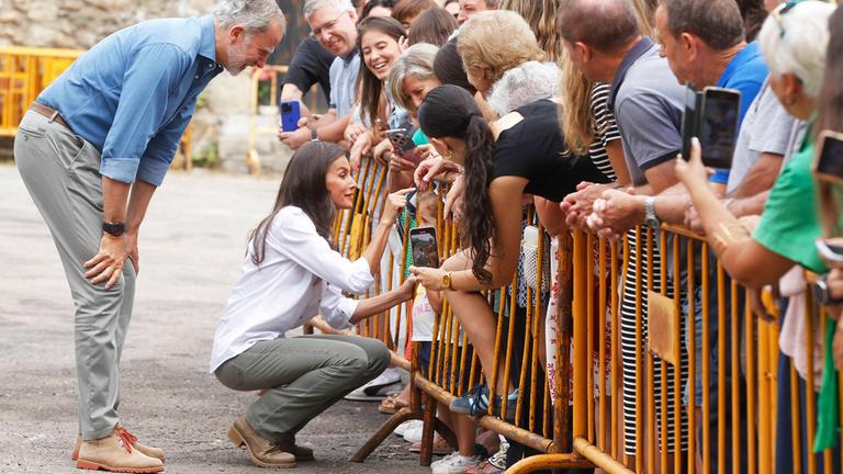 Das spanische Königspaar Felipe und Letizia