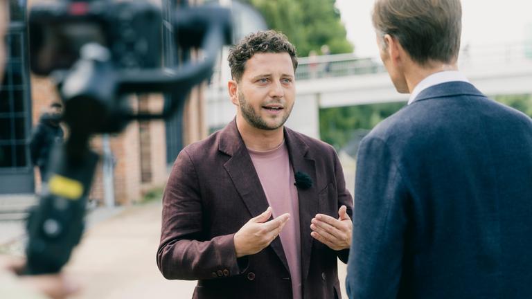 Felix Banaszak (Bündnis 90/Die Grünen) Berlin Direkt - Sommerinterview 2026.