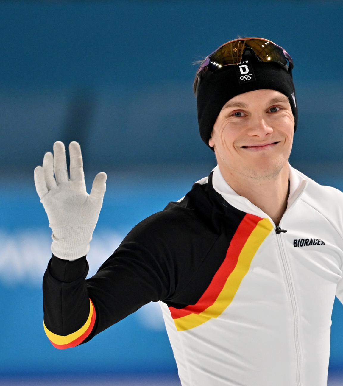 Felix Maly während den Olympischen Winterspielen am 08.02.2026. (Archiv)