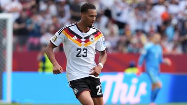 Felix Nmecha beim WM-Spiel gegen die Elfenbeinküste