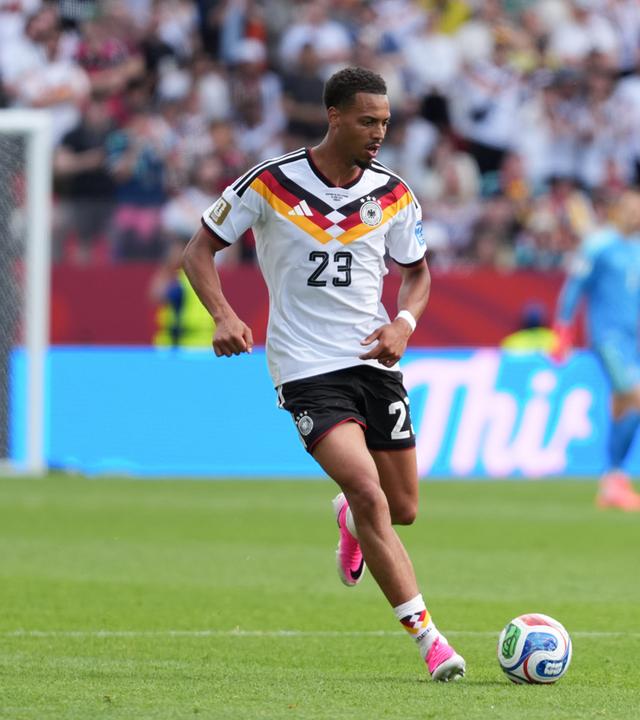 Felix Nmecha beim WM-Spiel gegen die Elfenbeinküste