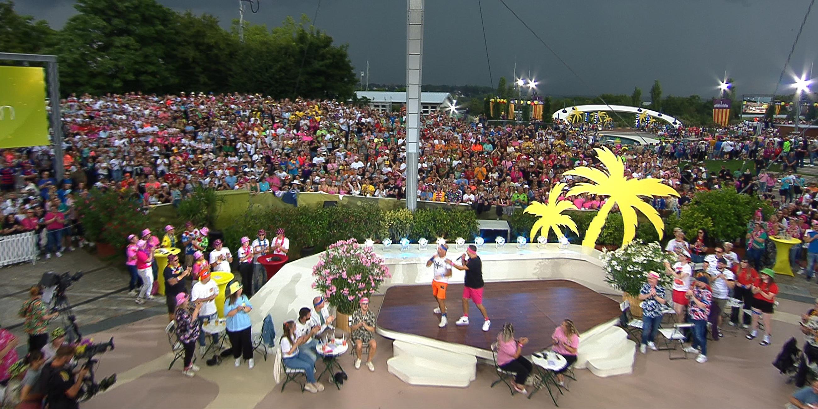 Impressionen aus dem Fernsehgarten am 27.07.2025.