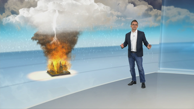 Das Video erklärt, wie Waldbrände Gewitter auslösen 
