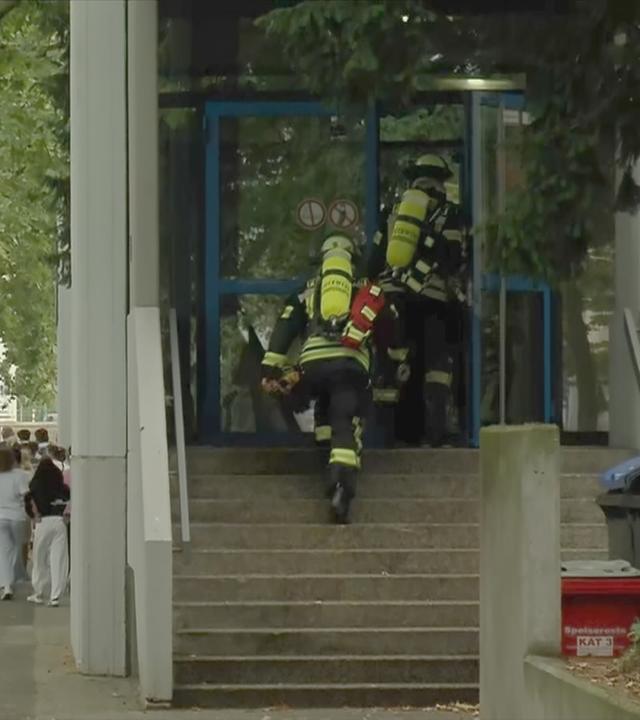 Feuerwehreinsatz in Schule