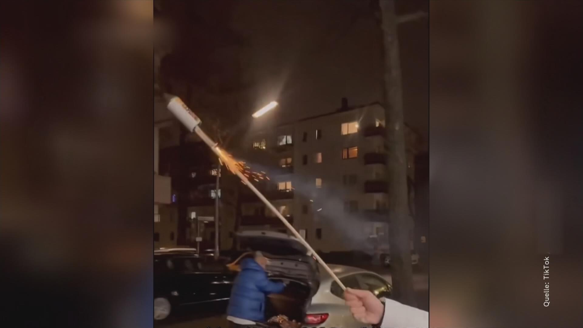 Feuerwerksrakete