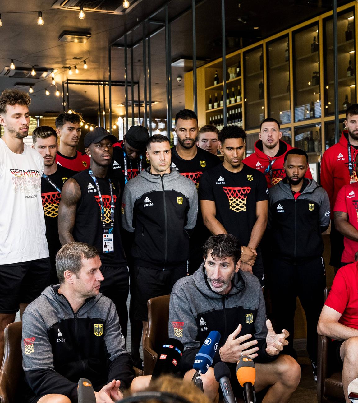 FIBA EuroBasket 2025: Medienrunde Deutschland; 08.09.2025