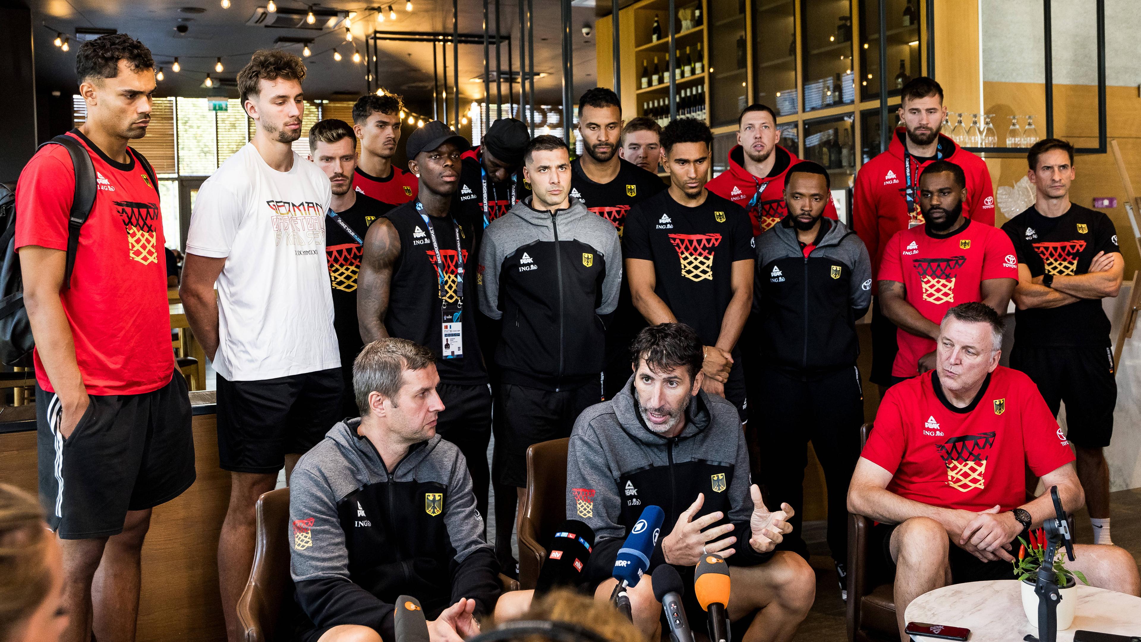 FIBA EuroBasket 2025: Medienrunde Deutschland; 08.09.2025