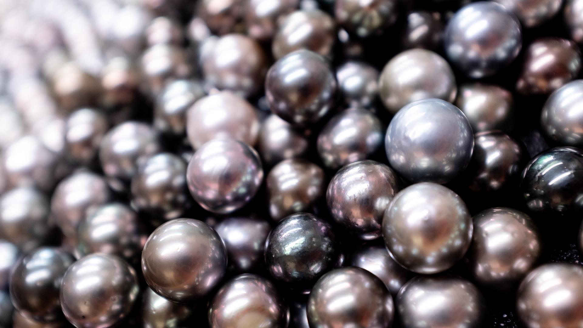 Fidschi-Perlen dunkel 