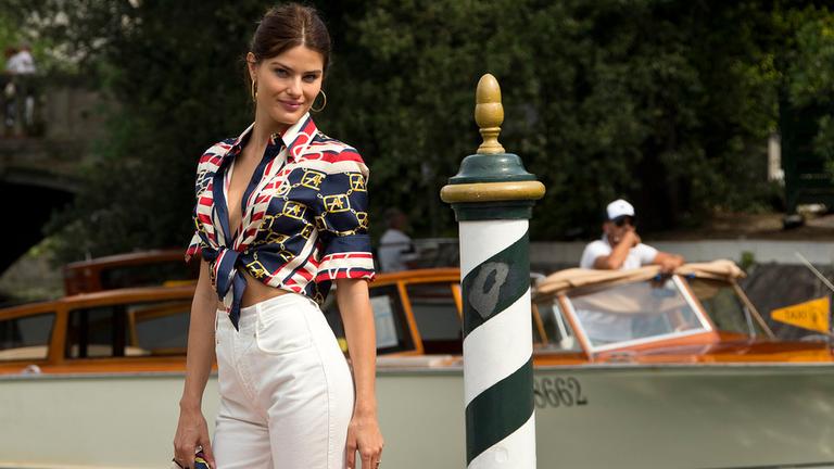 Isabeli Fontana, am 28.08.2019 beim Filmfestival in Venedig