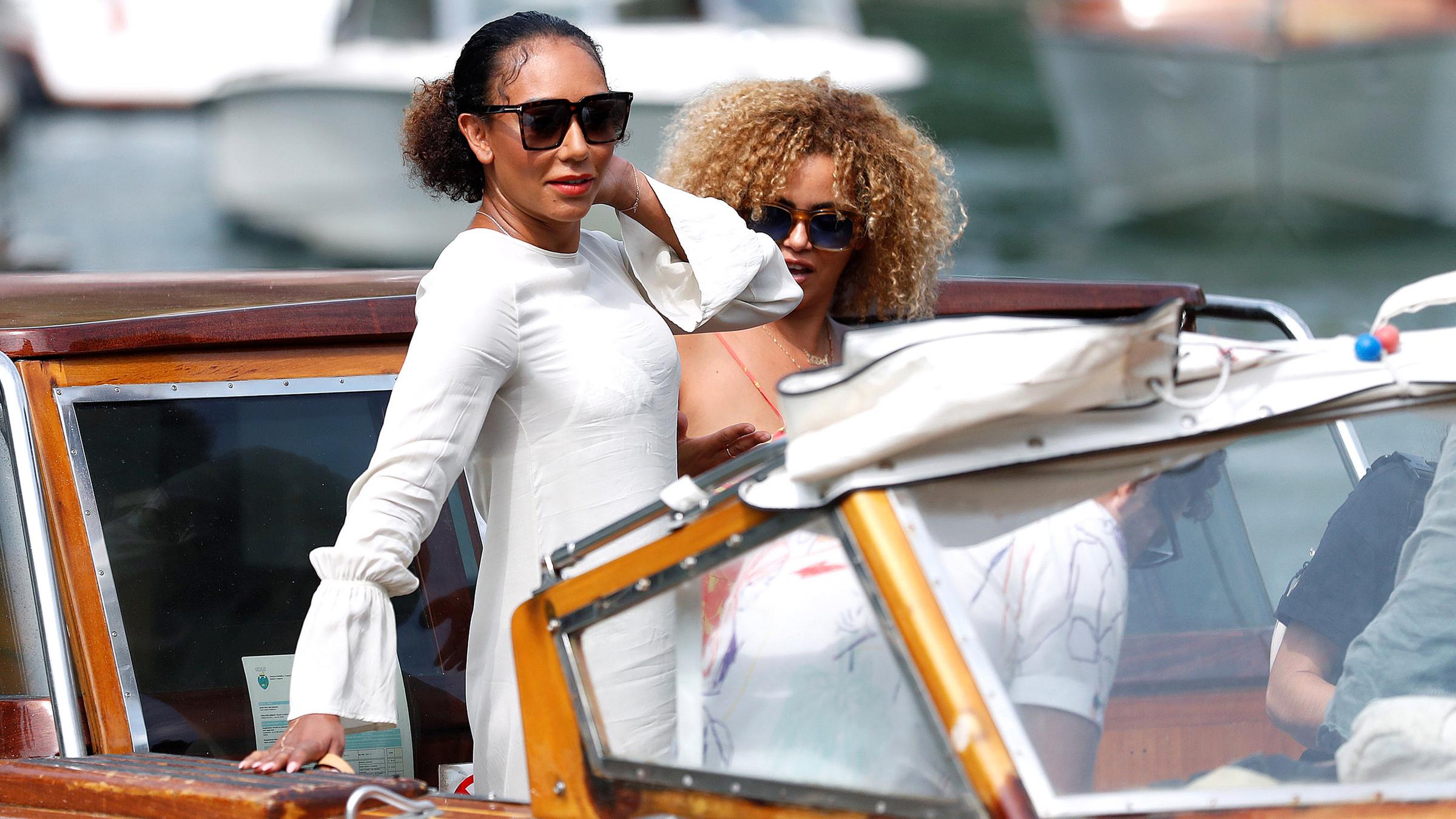 Melanie Janine Brown, auch bekannt als Mel B, am 28.08.2019  in Venedig