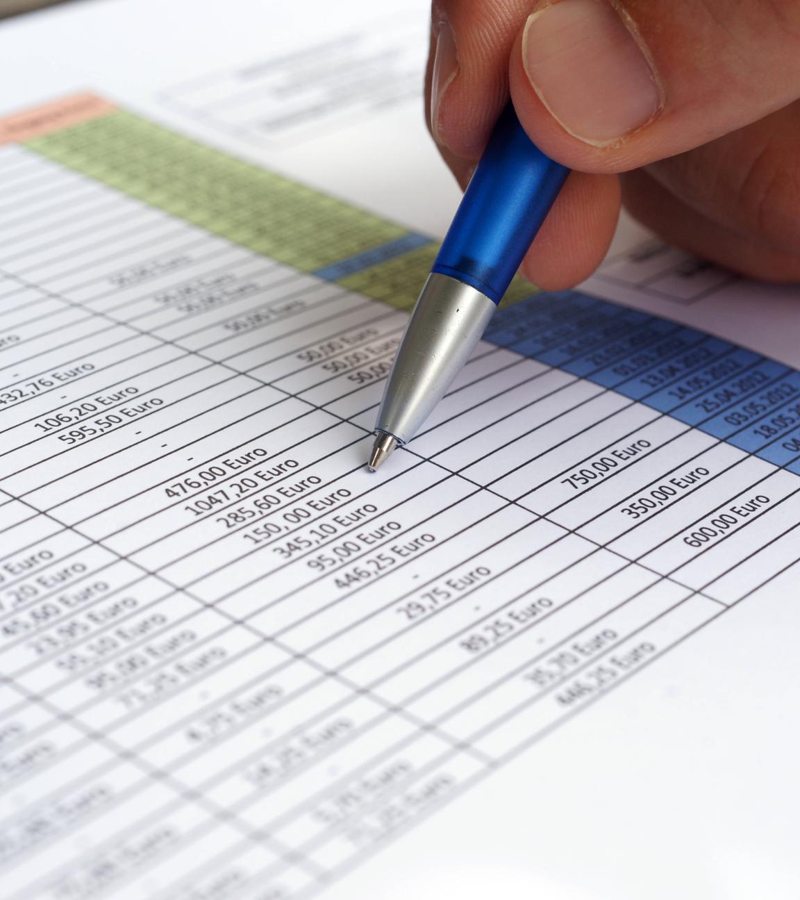 Haushaltsplan, Schulden, Symbolbild