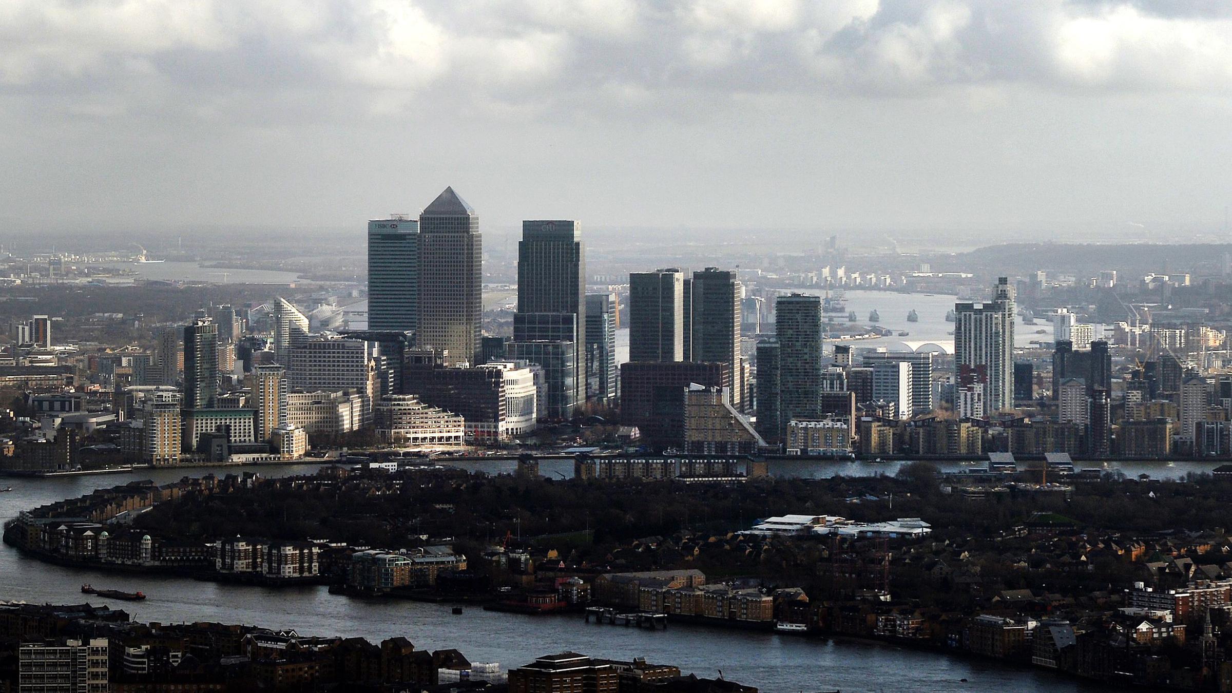 Canary Wharf - Finanzzentrum in London
