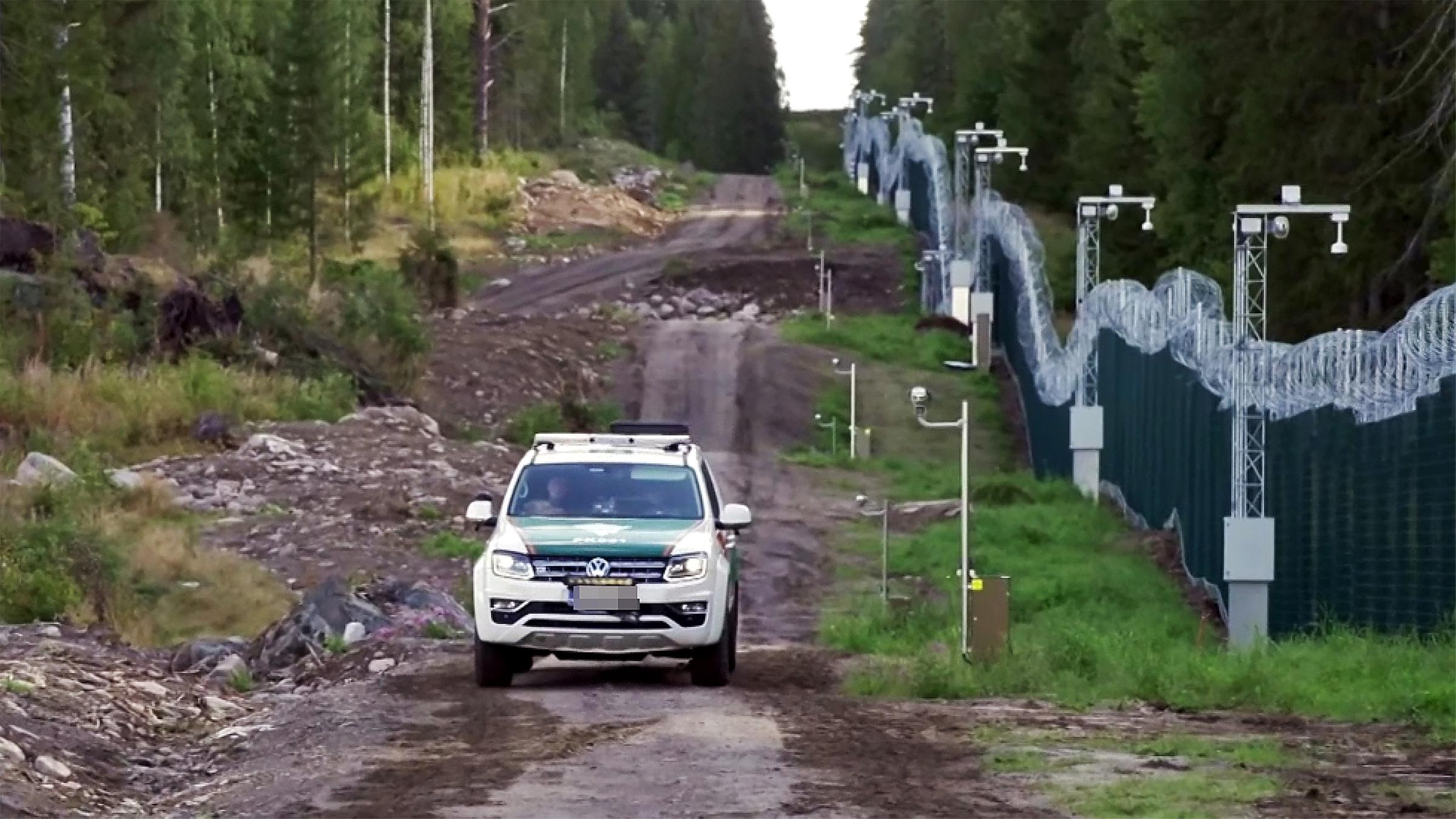 Finnland Grenzkontrolle