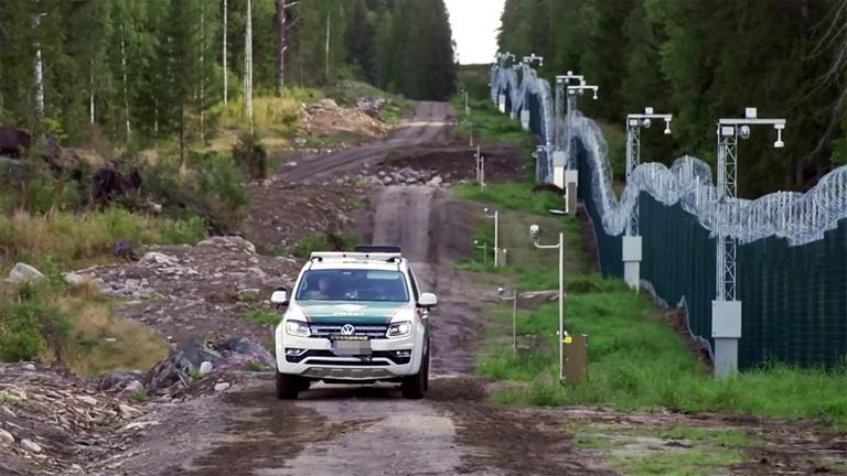 Finnland Grenzkontrolle