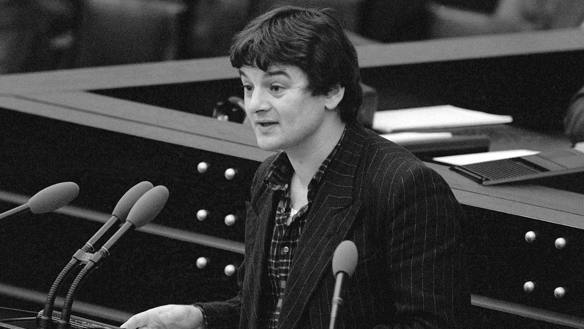 Bundestag - Bonn 1984: Joschka Fischer