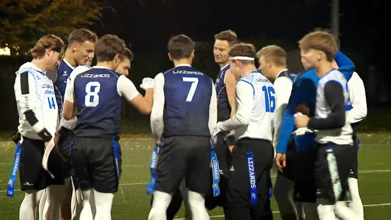 Die Flagfootballer der Kelkheim Lizzards 